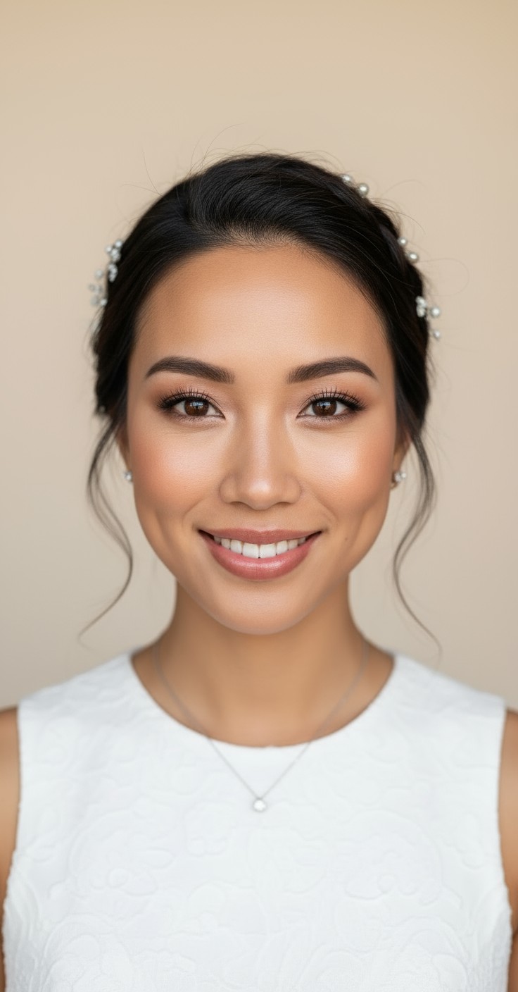 After Boho Wedding Hair Updo